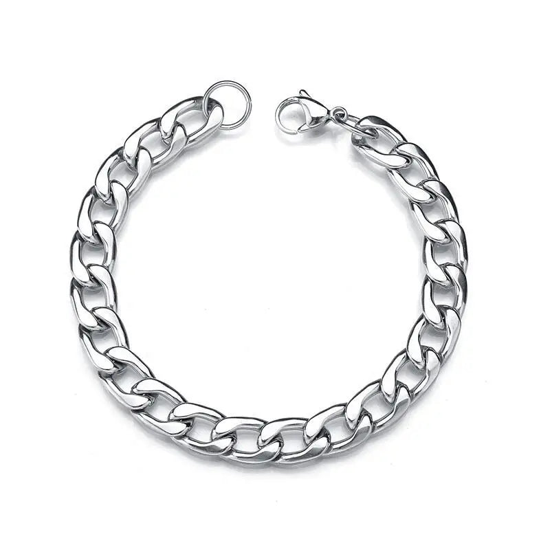 8MM Curb Chain Bracelet