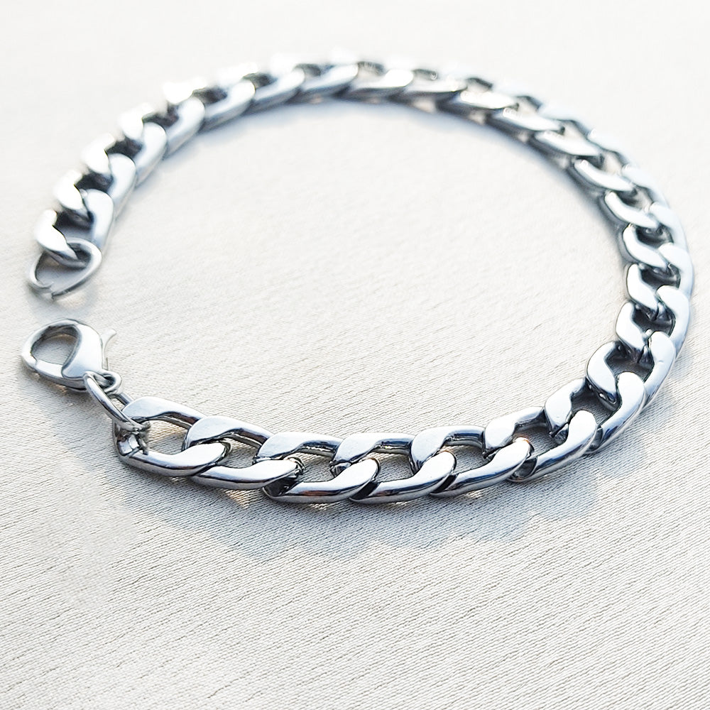 8MM Curb Chain Bracelet