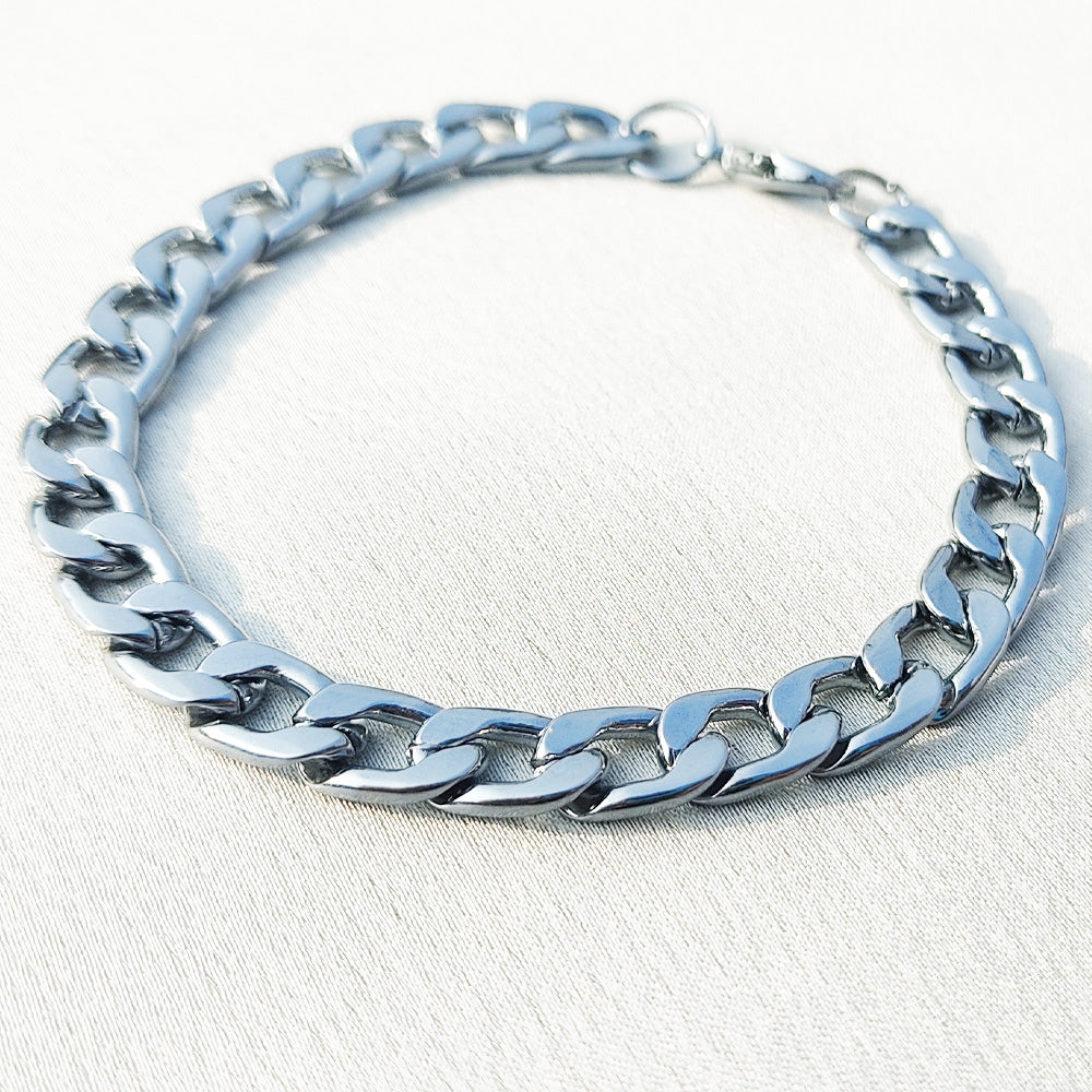 8MM Curb Chain Bracelet