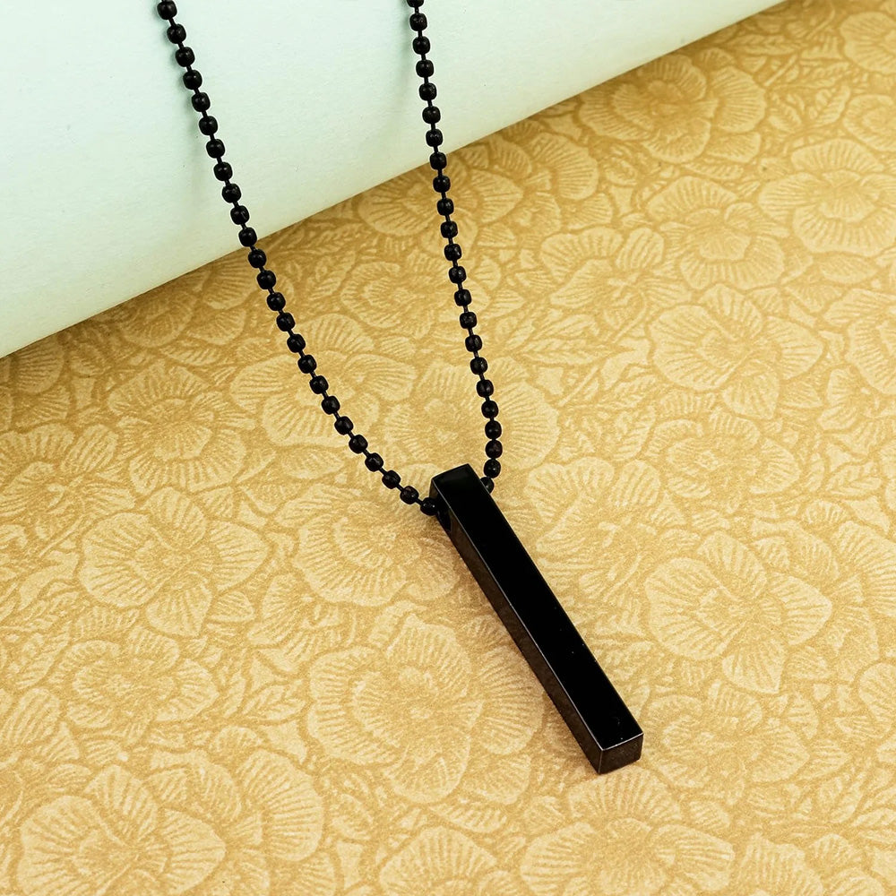 Black Bar Pendant