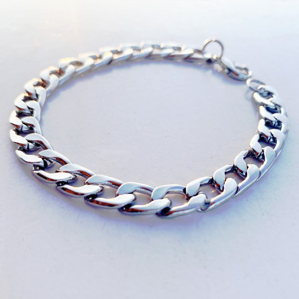 8MM Curb Chain Bracelet