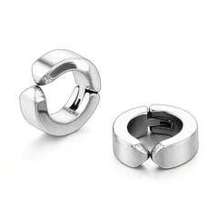 1-Pcs Unisex Titanium Steel Ear Clip