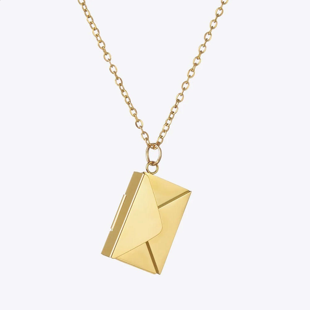 Envelope Pendant | Necklace