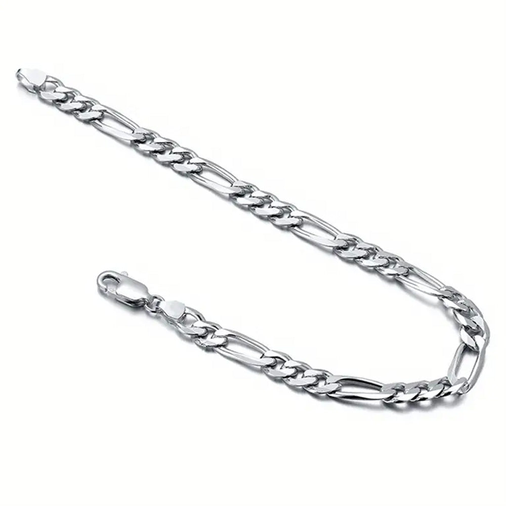 10MM Figaro Chain Bracelet