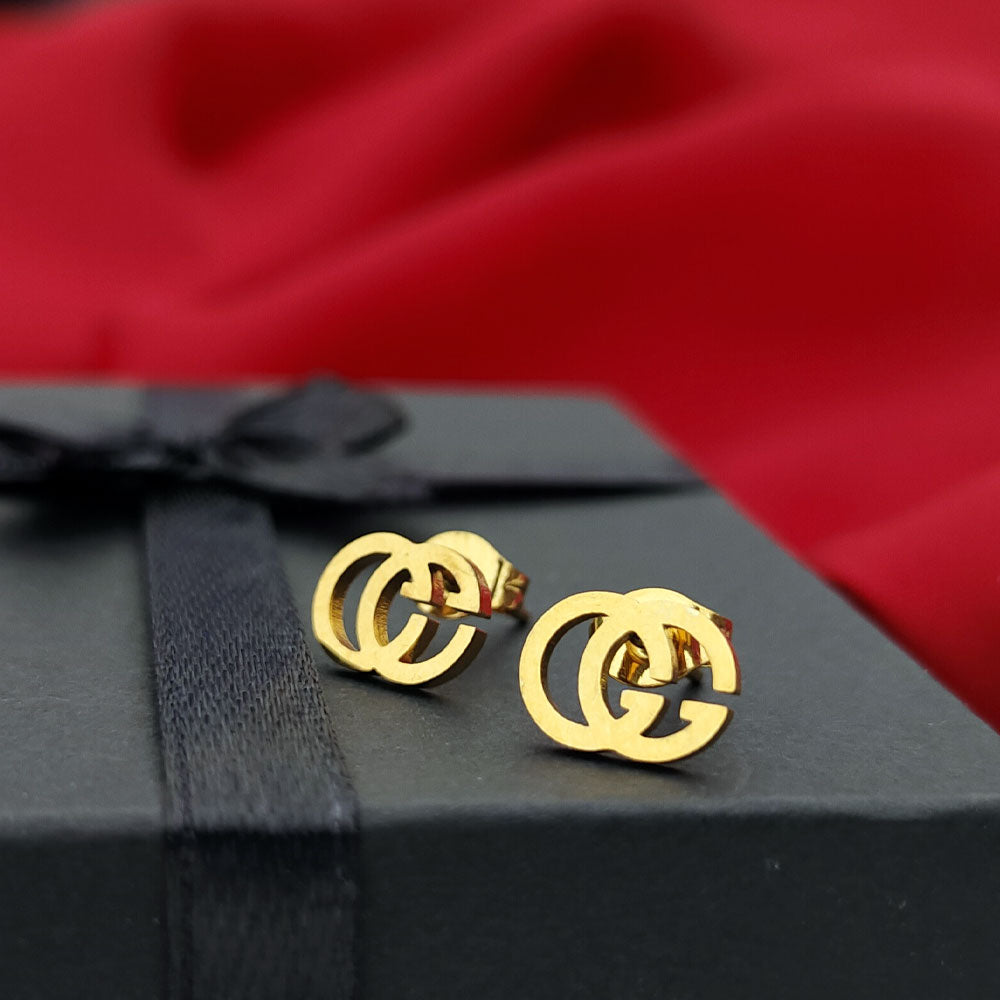 Double G Stud Earrings (Pair)