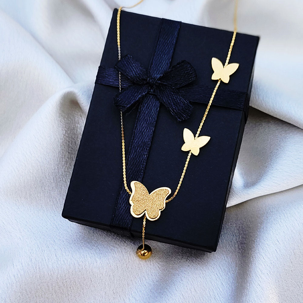 Artsy Butterflies Necklace