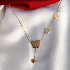 Artsy Butterflies Necklace