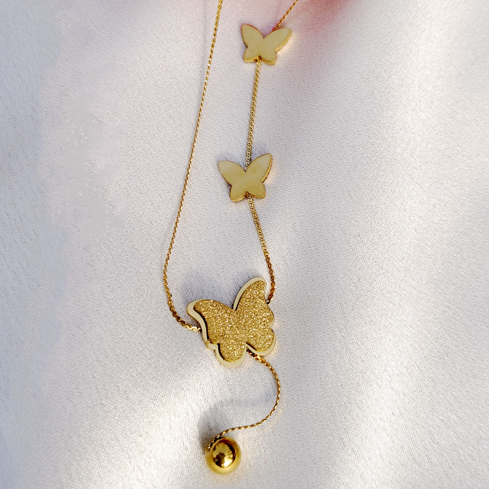 Artsy Butterflies Necklace