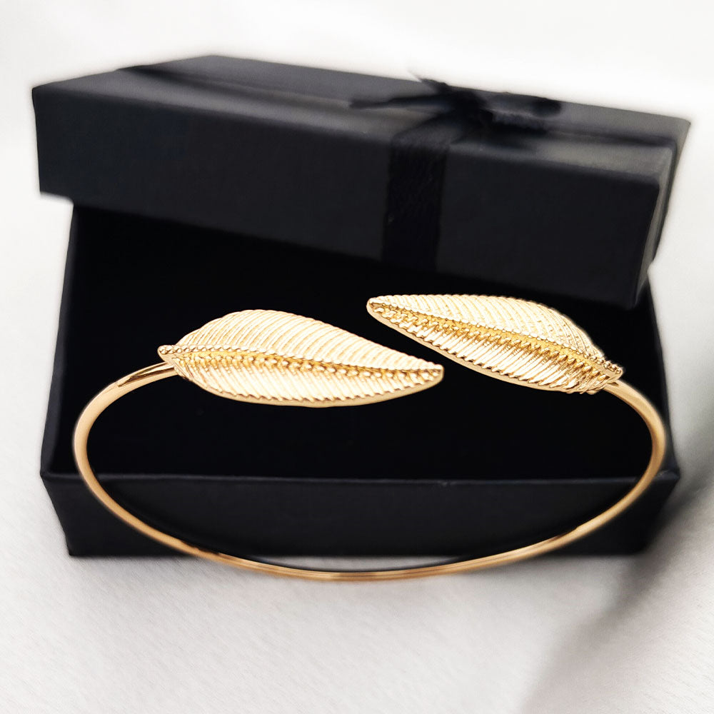 Adjustable Leaves Bangle