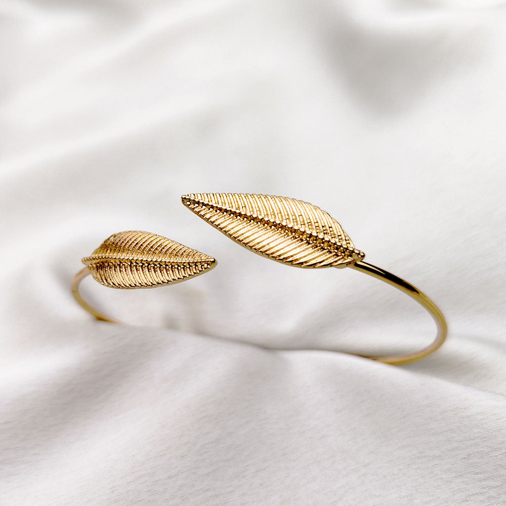 Adjustable Leaves Bangle