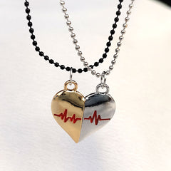 Magnetic Heart Couple Pendant