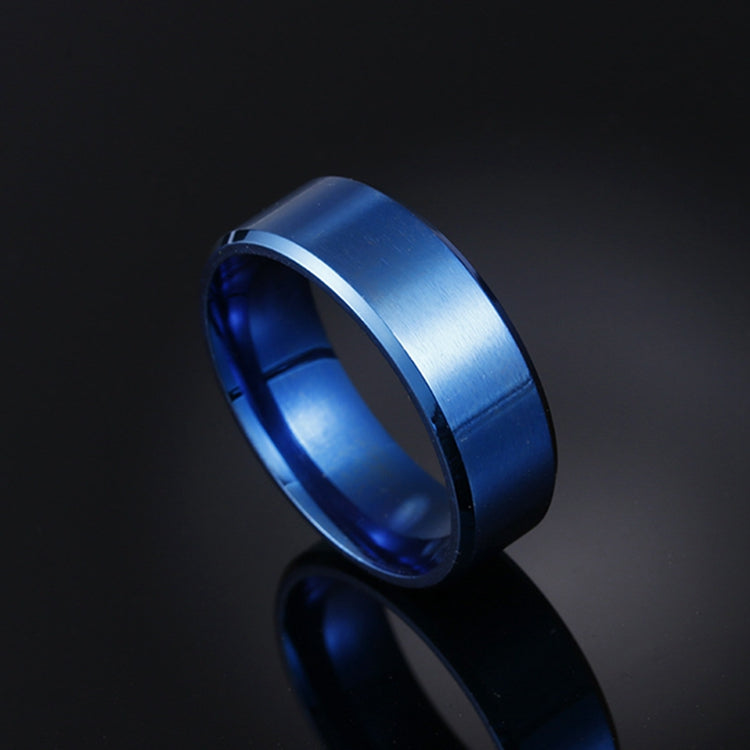 Unisex Comfort Fit Blue Ring