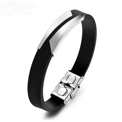 Korean Fashion Wristband Silver