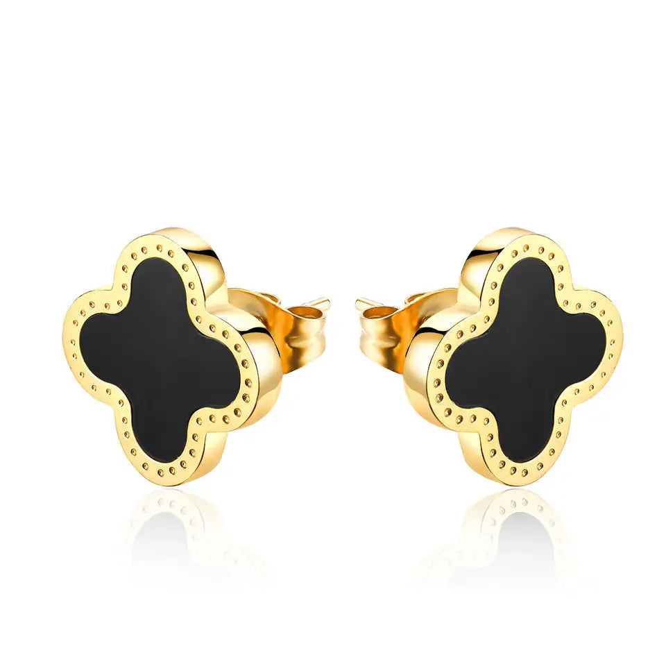 Four Leaf Clover Earrings