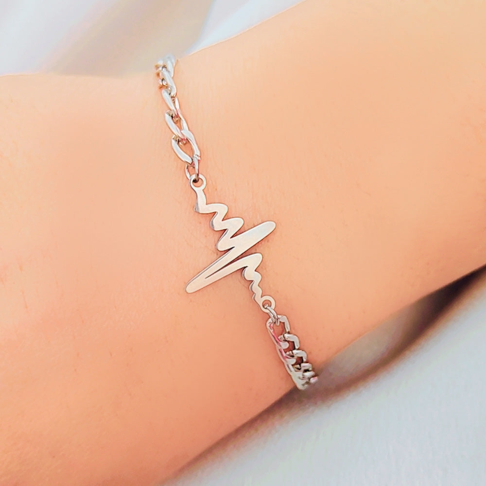 Unisex Heartbeat Bracelet