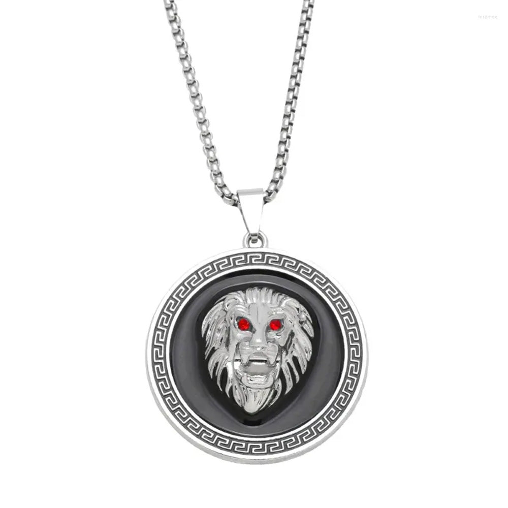 Red Eye Lion Pendant