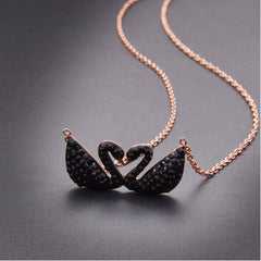 Charming Black Swan Pendant