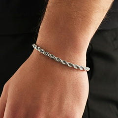 7MM Rope Chain Bracelet