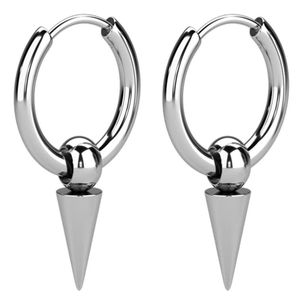 1-Pcs Unisex Titanium Steel Ear Clip