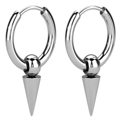 1-Pcs Unisex Titanium Steel Ear Clip