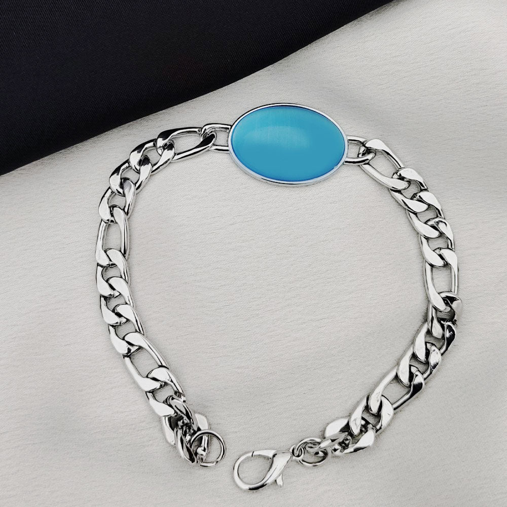 925 Sterling Silver Bracelet,Chain Bracelets Weighing 25.70gm Are Very  Popular Among Men. : Amazon.in: Jewellery