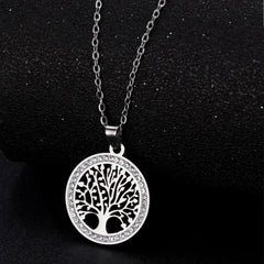 Unisex Tree Pendant