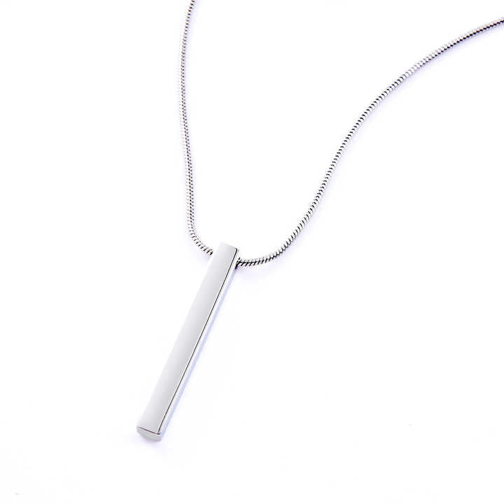 Decent Stainless Steel Bar Pendant