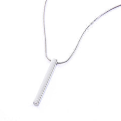 Decent Stainless Steel Bar Pendant