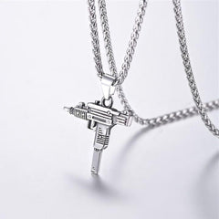 UZI Machine Gun Pendant