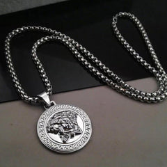 Stainless Steel Versace Pendant