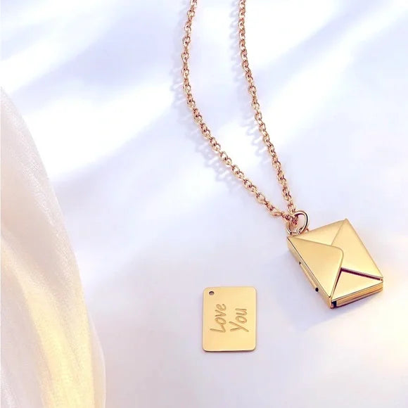 Envelope Pendant | Necklace